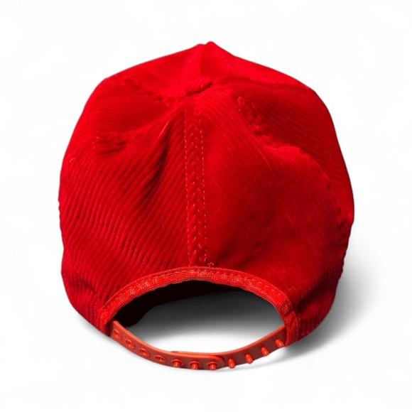 Vintage Red 49ers Corduroy Hat with Gold Embroidery - Picture 2 of 3